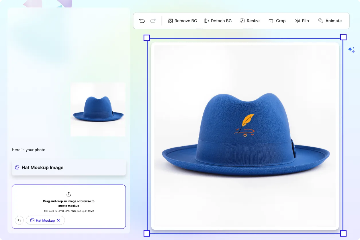 Free AI Hat Mockup Image Generator, Free AI Hat Mockup Maker Online